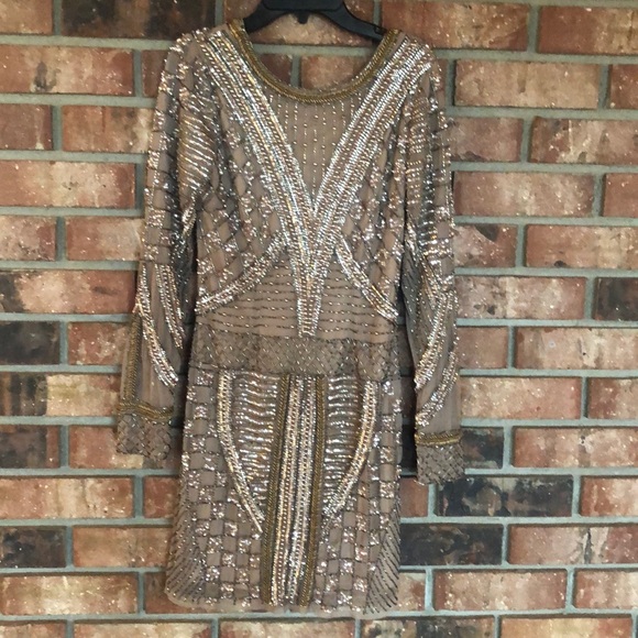 Mini beaded dress - Picture 5 of 8